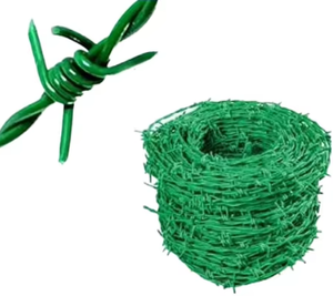 Rollo de Alambre de Púas Galvanizado de Alta Calidad, Rollo de Alambre de Púas de Acero Inoxidable, Cerca de Alambre de Púas Anti-Escalada - Product Image 3