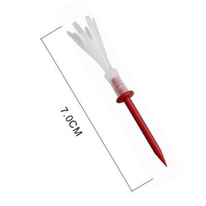 Tee da <span class=keywords><strong>Golf</strong></span> Regolamentari Regolabili in Altezza, Ecologici, a Spirale Stratificata, Colori Misti, 83mm, Confezione da 6 Pezzi - Product Image 5