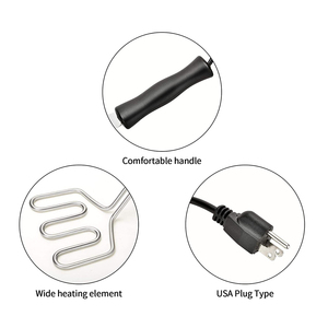 Démarreur <span class=keywords><strong>de</strong></span> barbecue électrique au <span class=keywords><strong>charbon</strong></span> <span class=keywords><strong>de</strong></span> bois, allume-feu <span class=keywords><strong>pour</strong></span> <span class=keywords><strong>cheminée</strong></span>, feux <span class=keywords><strong>de</strong></span> camp, élément chauffant sans fluide - Product Image 2