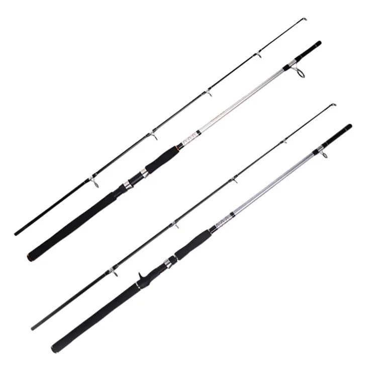 FJORD Wholesale 1.8m2.1m2.4m Carbon 2-section Fishing Tackle Fishing Spinning Rod