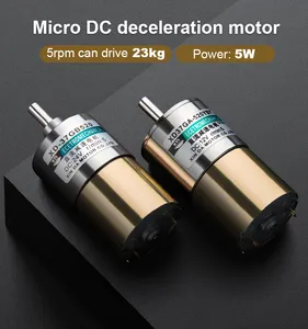12V DC Motor With Gear Reduction Can Be Customized With Shaft/speed/voltage 37gb520 Electric Motor