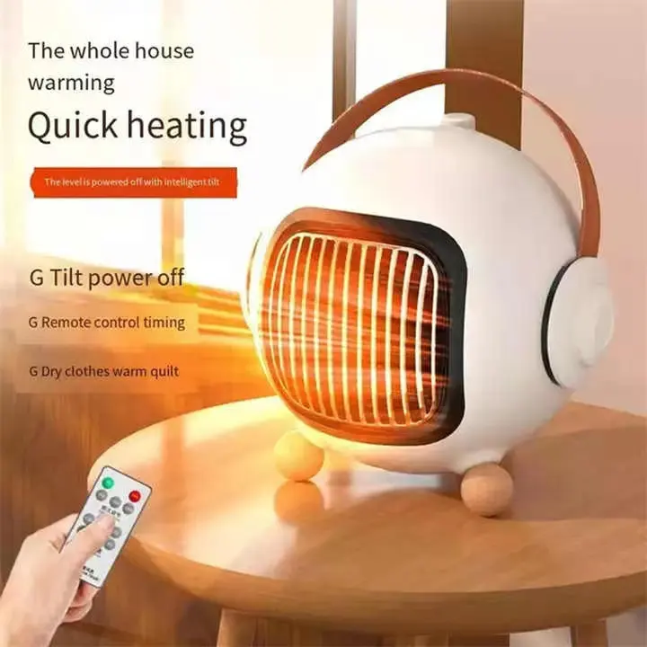 ホームヒーター扇風機ヒーター温風送風機ポータブルミニファンPtc電気スペースファンヒーター家庭用暖房用