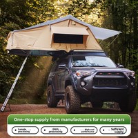 Tente de toit électrique quatre saisons Zentopia RTT-2, coque en tissu Oxford, fond imperméable >3000 mm, prête à l'emploi pour le camping en plein air