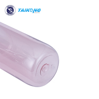 Bouteilles en plastique ambrées Taikong de 40 oz, 650 ml, 700 ml, anti-fuite, en HDPE, avec poignée, pour les entreprises