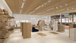 Exhibidores de Diseño Moderno para Zapatos, Ropa y Prendas de Vestir, Mesa de Centro Cuadrada, Mesas de Bar, Exhibidores - Product Image 2