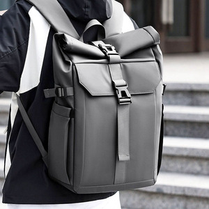 Custom Factory Business <b>Waterproof</b> Laptop <b>Backpack</b> with Zipper Closure and Polyester Lining for <b>School</b> Travel Women Men Oxford - Product Image 5