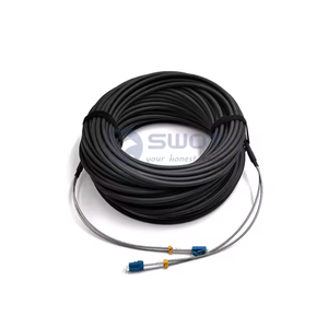 CPRI Outdoor Duplex <strong>Patch</strong> <strong>Cord</strong> 5.0mm 6.0mm 7.0mm 2 Core Fiber Optic Cable Armored Fiber Optic <strong>Patch</strong> Cable with DLC <strong>Connector</strong> - Product Image 1