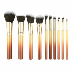 Pinceaux de maquillage YRX de haute qualité, individuels, avec manche coloré, poils denses, personnalisables, ensemble de pinceaux de maquillage scintillants - Product Image 2