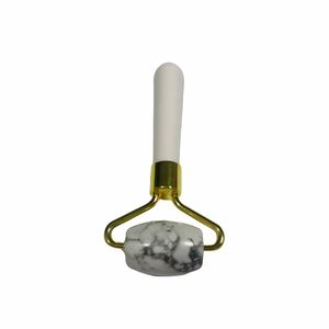 Rodillo de Resina Turquesa Blanca de Moda al por Mayor para Masaje Facial y Adelgazamiento - Product Image 4