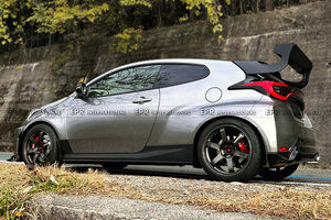 Alerón Trasero de Repuesto para Toyota Yaris GR GXPA16 Tipo FD, Doble Capa, Negro Pulido, PCF (BLADE Carbon) - Product Image 5