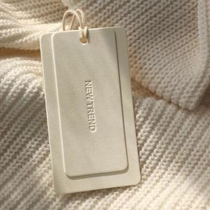 Tùy chỉnh cao cấp quần áo màu nâu tùy chỉnh thẻ cho quần áo thương hiệu Swing treo thẻ bông cho quần jean - Product Image 2