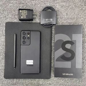 Téléphones Mobiles d'Occasion Authentiques et Originaux en Gros pour <span class=keywords><strong>Samsung</strong></span> Galaxy S21Ultra 12+256Go <span class=keywords><strong>5G</strong></span> AMOLED 2K 6.8Pouces 108MP 5000mAh Smartphone - Product Image 3