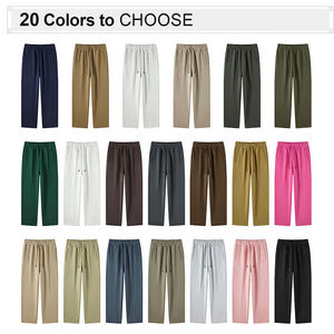 Custom Puff Print Jogging hose Großhandel 350gsm Blank Baggy Overs ized Fleece Herren Jogging hose - Product Image 2