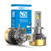 NAO alta calidad NH 260W 31200LM luces LED para auto foco LED H4 H7 H11 9005 9006 auto lámpara H4 alto haz bajo bombillas de faros LED