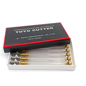 Outils à main manuels To-Yo TC NO.1Glass Wool Screen <span class=keywords><strong>Cutter</strong></span> Plotter Small Sun Plastic Glass CutterJapan Original Vitral Tools - Product Image 3