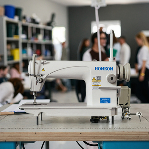 Máquina de coser de punto de cadeneta HONKON, aguja única, nueva condición, 1-10mm máx., espesor de costura con Motor de núcleo - Product Image 1