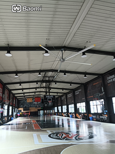 Kipas Gantung Industri HVLS Pmsm 24ft 2025, Aliran Udara Ventilasi Volume Tinggi, Kustom dengan Motor 220v/110v Langsung Dari <span class=keywords><strong>Malaysia</strong></span> - Product Image 3