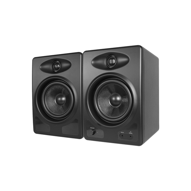 MDF 4.5 Inch 25W Blue Tooth Active Two Way Stereo Monitor Speaker for Professional Audio