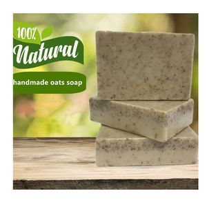 Baño suministros de cuidado de la piel de la cara <span class=keywords><strong>y</strong></span> el cuerpo de coco orgánico de leche de cabra cariño rayo blanqueamiento belleza hecha a mano trigo <span class=keywords><strong>avena</strong></span> jabón de barra - Product Image 4