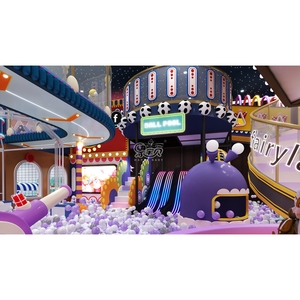 Grand Centre de Divertissement Familial Haut de Gamme Meland Naughty Castle, Aire de Jeux Intérieure pour Enfants, Équipement de Parc d'Attractions - Product Image 6