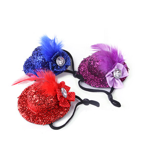 3 Piezas de Sombreros para Gallinas, Mini Casco con Plumas, Accesorios para Disfraces de Gallina - Product Image 3