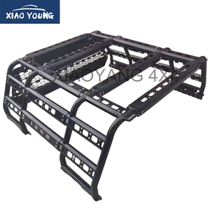 Pastilla de barra antivuelco deportiva negra universal 4x4 para Hilux <span class=keywords><strong>Vigo</strong></span> Np300 Triton Dmax Amarok - Product Image 2