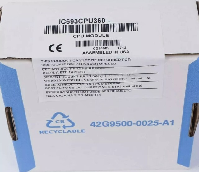 Original Brand New New Fanuc IC693CPU360 CPU Module For PLC