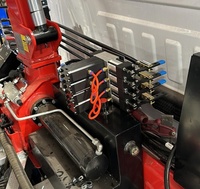 SUNOVI Nouveau 2025 Vanne Hydraulique 12V 24V à 6 Joysticks, Télécommande pour Grue de Camion à Flèche avec 6 Moteurs