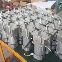 Contrôleur de réducteur de vitesse pour convoyeur, Moteur à engrenages intégré, Moteurs de réduction à engrenages AC 220V monophasé, Vente en gros usine