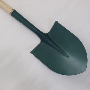 Bêche à pointe ronde de haute qualité avec manche en bois à poignée en D, lame de 13 pouces, outil de jardinage de qualité industrielle pour creuser des trous - Product Image 6