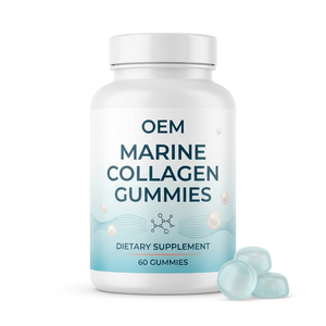 Gummies de collagène marin OEM ODM 500mg, 60 unités, en vrac, marque privée - Product Image 1