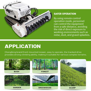 <span class=keywords><strong>เครื่อง</strong></span><span class=keywords><strong>ตัด</strong></span><span class=keywords><strong>หญ้า</strong></span>แบบ Flail ควบคุมด้วยรีโมทคอนโทรลสำหรับรถลาดชัน GPS RC ใช้งานเชิงพาณิชย์ - Product Image 6