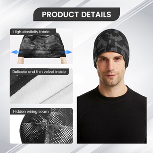 Doublure de casque de moto respirante en maille, à motif camouflage à carreaux, imprimée par sublimation personnalisée, pour le cyclisme, la course et le sport - Product Image 2