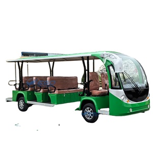 Custom 8/11/14 Passenger Shuttle Bus <b>72V</b> <b>Battery</b> Electric Bus Sightseeing Bus Customized Color for Sale - Product Image 1