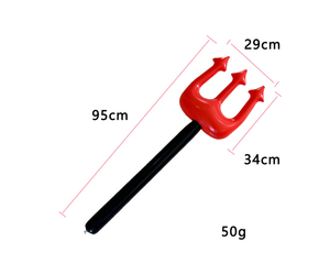 Venta al por mayor al aire libre Cosplay juguetes inflables Hololween Devil Trident tenedor cuchillo para Halloween y diversión durante todo el año - Product Image 6