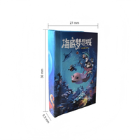 Mini-livres personnalisés en gros, impression claire, plusieurs tailles, couverture rigide/broché, pour décorations de maison de poupée, meubles et jouets pour enfants