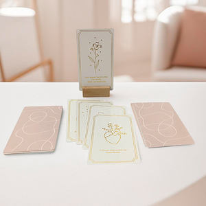 Custom Designed Affirmation <strong>Card</strong> Personalized Spiritual Motivational Quotes in Paper Material - Product Image 3