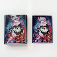 Protège-cartes de jeu, pochettes pour cartes d'anime, 67x92mm, pochettes en plastique imprimées personnalisées pour cartes TCG