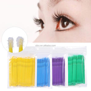 Mini Cá Nhân Lash Applicators Mascara Bàn Chải Lông Mi Mở Rộng 100Pcs Dùng Một Lần Lông Mi Tăm Bông Nhựa Cho Maquillaje Trang Điểm - Product Image 4
