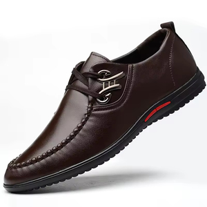 Zapatos Formales de Hombre de Cuero Genuino Británico de Alta Calidad, Diseño de Lujo para Negocios, con Cierre de Cordones, Patrón Hecho a Mano, Gran Venta - Product Image 3