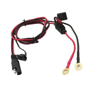 Auto Wire Car Extender Connector Quick-Disconnect 2 Pin Sae 12V Fused Power Battery Cable