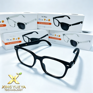 แว่นตาอัจฉริยะ V6 Max AI ลดราคาพิเศษ เลนส์เปลี่ยนสีอัตโนมัติ ป้องกันรังสียูวี รองรับการโทรผ่านบลูทูธ ฟังเพลง เหมาะสำหรับธุรกิจ การเดินทาง และการถ่ายวิดีโอบล็อก - Product Image 3