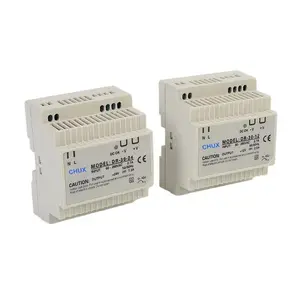 CHUX DR-30W 220V Ac 5V 12V 24V 15V 30W DC Din Rail Einzels chalt netzteil für CCTV