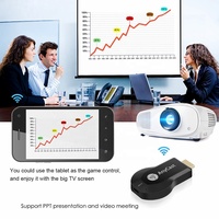 Projecteur TV anycast M2 Plus 1080P, écran plat sans fil, effet miroir, miracast, 1080p