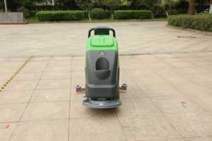 Nuova Lavasciuga Pavimenti Industriale a Conduzione Manuale con Serbatoio Acqua Pulita da 55L e Serbatoio Acqua Sporca da 65L, Macchina per Pulizie Commerciali con Design a Meno Riempimenti - Product Image 3