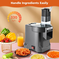 Robot culinaire électrique professionnel 5 en 1, coupe-légumes, trancheuse, hachoir pour fruits, oignons, pommes de terre, appareil de cuisine CE