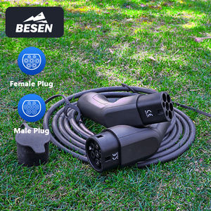 BESEN EV cordon de chargeur 16A <span class=keywords><strong>3</strong></span>.6kW 230V 1phase <span class=keywords><strong>Type</strong></span> <span class=keywords><strong>2</strong></span> EVSE mâle à femelle EV <span class=keywords><strong>Wallbox</strong></span> <span class=keywords><strong>câble</strong></span> de charge avec 10 mètres de longueur - Product Image 4
