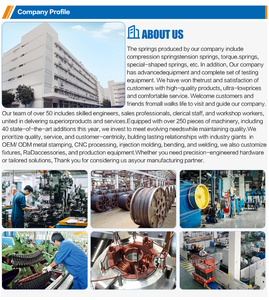 Tùy chỉnh thép không gỉ đặc biệt hình lò xo cường độ cao dây hình thức mùa xuân không thường xuyên hình lò xo - Product Image 4