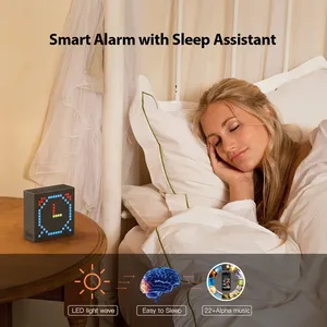 <span class=keywords><strong>Divoom</strong></span> Timebox Evo Altavoces inalámbricos Bluetooth Pantalla RGB Reloj programable Alarma <span class=keywords><strong>Pixel</strong></span> <span class=keywords><strong>Art</strong></span> Creation Unique - Product Image 3