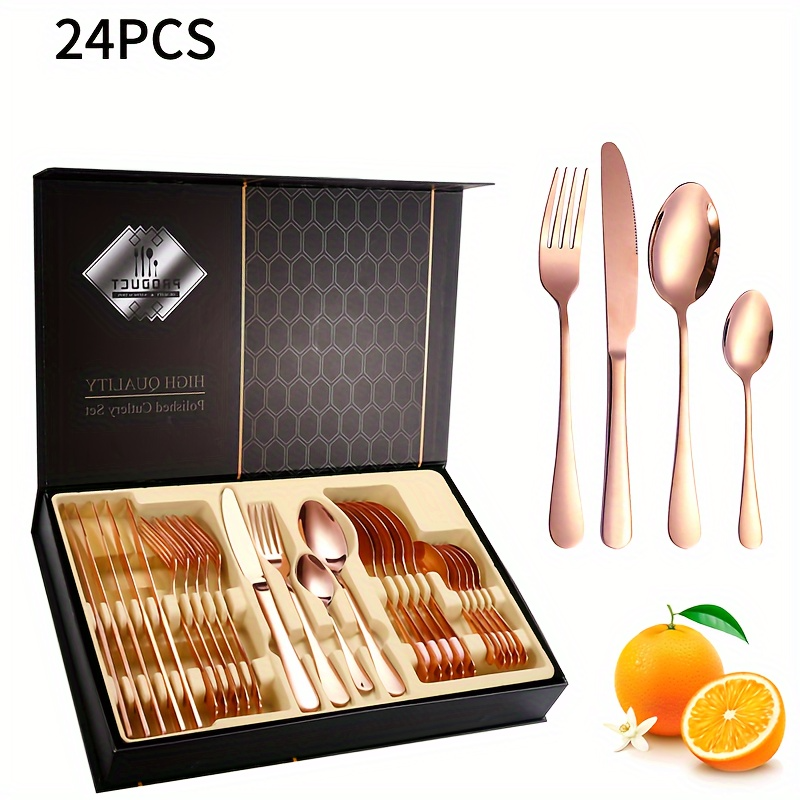 Rose Gold-24-piece